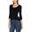 ONLLIVE LOVE L/S ONECK TOP Schwarz S