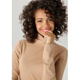 Aniston CASUAL Rollkragenshirt Braun 38