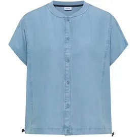 Cecil Blusentop Blouson-Optik Blau L
