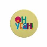 Maxwell & Williams Getränkeuntersetzer Be Kind - Oh Yeah 10 cm gelb