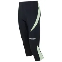 Airtracks Herren Laufhose 3/4 Lang Pro Schwarz SCHWARZ L