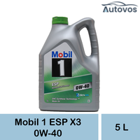 Mobil 1 ESP X3 0W-40 5 Liter