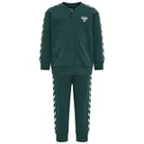 hummel Unisex Baby Billie hmlBILLE TRACKSUIT, DEEP TEAL, 68 EU