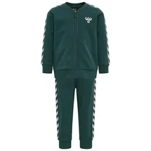 hummel Unisex Baby Billie hmlBILLE TRACKSUIT, DEEP TEAL, 68 EU