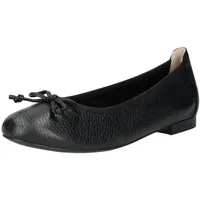CAPRICE "Caprice Ballerinas Leder", Damen, schwarz, 39 EU