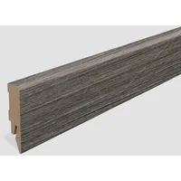 EGGER Sockelleiste Eiche dunkelgrau L550 | neues kubisches Profil