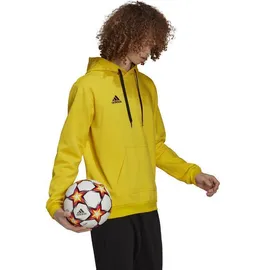 adidas Entrada 22 Sweat Hoodie Team Yellow/Black S