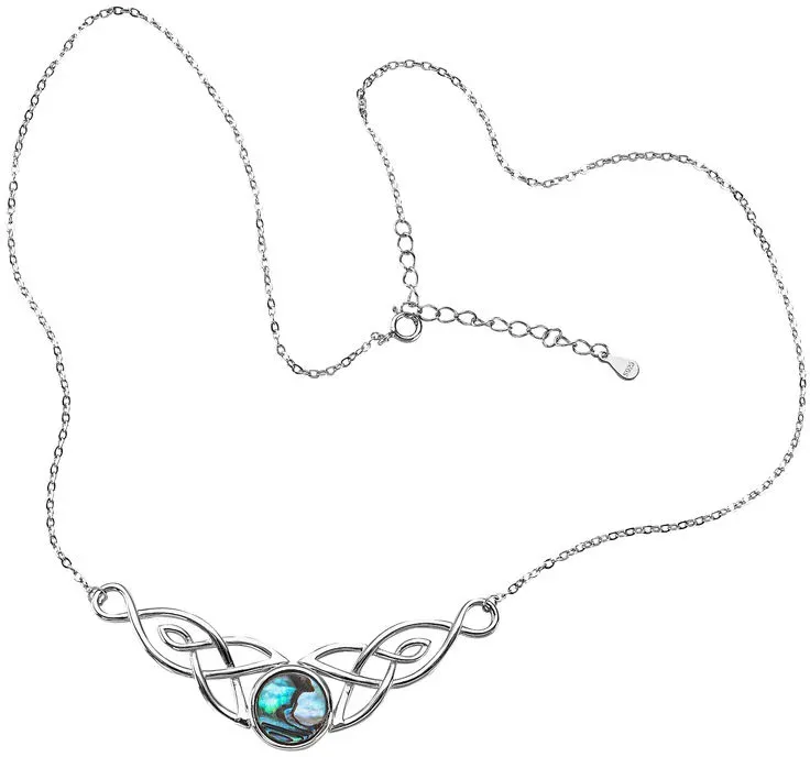 Ldv Collier Celtic "Abalone" 925 Silber