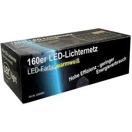 Mojawo 240er LED-Lichternetz warmweiß