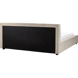 Beliani Mirande 180 x 200 cm Taupe