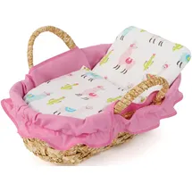 Bayer Chic 2000 Puppentragetasche Lama pink 141 08