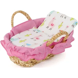 Bayer Chic 2000 Puppentragetasche Lama pink 141 08