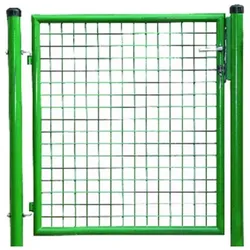 Gartentor grün-beschichtet 1-flügelig 1000x2000