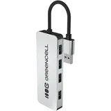 Green Cell 4-Port USB 3.0 Hub Verteiler 5Gbps, Mehrfachstecker USB Splitter