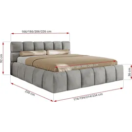 MKS Nira Classic 140 x 200 cm Hellgrau