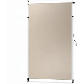 Sol Royal Windschutz 100 x 310 cm Beige Polyester