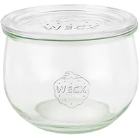 Mambocat 24er Set Weck Gläser 580ml Tulpengläser 1/2L mit