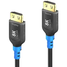 PureLink AOC HDMI Kabel 8K 12,5 m Blau/Schwarz