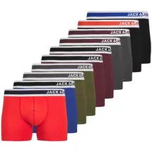 JACK & JONES 10er-pack Trunks in Aurora Red | Gr.: L