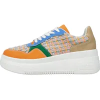 Rieker Damen Halbschuhe M7812 Sneaker bunt