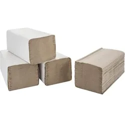 Falthandtücher natur Recyclingpapier