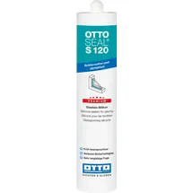 ottoseal® S 120 Premium-Glasfalz-Silikon 310 ml RAL 9010