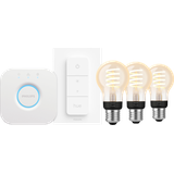 Philips Hue Filament White Ambiance Standard 3er-Pack Starterpaket