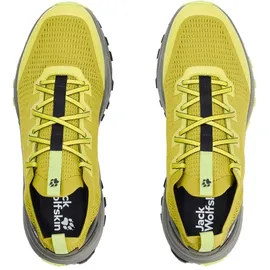 Jack Wolfskin Herren Wanderschuhe leicht atmungsaktiv griffig PS Trail Knit Low federnd stabil komfortabel für Männer Trail Hiking Wandern und Outdoor Aktivitäten