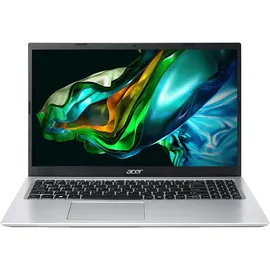 Acer Aspire 3 (A315-24P-R47H), Notebook, mit 15,6 Zoll Display, AMD RyzenTM 5,7520U Prozessor, 8 GB RAM, 512 SSD, RadeonTM Onboard Graphics, Pure Silver, Windows 11 Home (64 Bit)