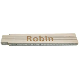Heka Zollstock Robin 2 m, weiß