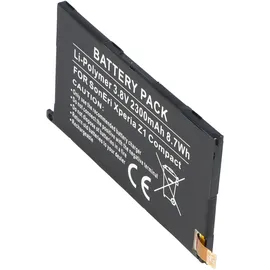 AccuCell Akku passend für den Sony XPERIA Z1 Compact Akku 1274-3419.1, 1ICP4/53/88, LIS1529ERPC