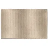 CAWÖ Two-Tone Stripes 480 Braun 80 x 50 cm