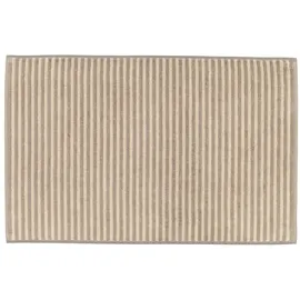 CAWÖ Two-Tone Stripes 480 Braun 80 x 50 cm