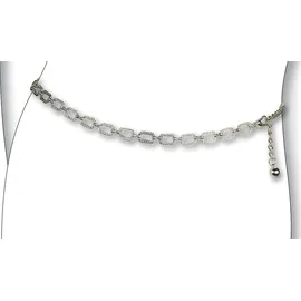 Bernd Götz Kettengürtel BERND GÖTZ "Kettengürtel schmücken die Taille mal ganz ohne Leder", Damen, Gr. S1, silber, Metall, Gürtel