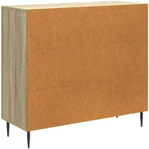 vidaXL Sideboard 89 x 80 x 34,5 cm Braun