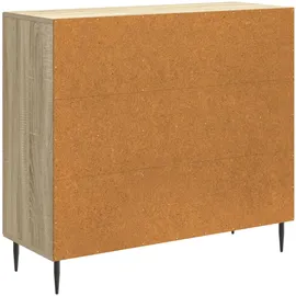 vidaXL Sideboard 89 x 80 x 34,5 cm Braun