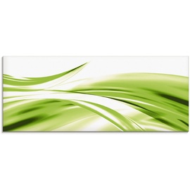 Artland Glasbild »Schöne Welle - Abstrakt«, Gegenstandslos, (1 St.), grün