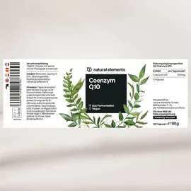 Natural Elements Coenzym Q10 Kapseln 120 St.
