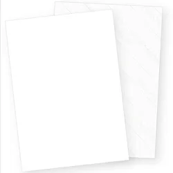 TATMOTIVE Aufkleberpapier selbstklebend A4 (100 Blatt) weiß matt, Rückseite geschlitzt zum Einfachen ablösen, für Laserdrucker und Inkjetdrucker geeignet