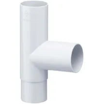 Inefa Abzweiger Fallrohr 87 Grad DN 50/50 PVC Weiß