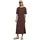 street one studio Midi-Kleid Braun 34