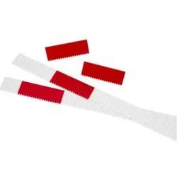 Eichner VISIPLAN SCHILDER 76 MM ROT transparent