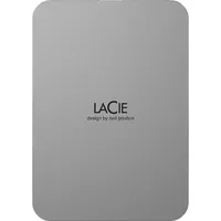 LaCie Mobile Drive V2 Moon Silver 1 TB USB-C 3.0 STLP1000400