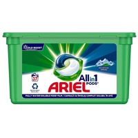 0,59€/Waschld.- 3x Ariel Waschmittel All in 1 Pods - Mountain Spring - 37 Wasch.