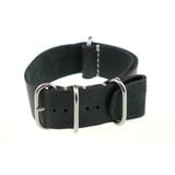 Selva Technik Nato-/ Durchzugsband Memphis 22mm schwarz