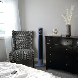 Brandson 96 cm Turmventilator Blau