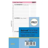 Bind Kalendereinlage Mini 7,9 x 12,5 cm 2027