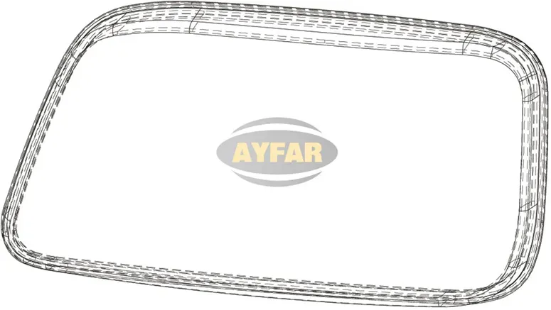 Scheinwerferglas, linke Seite für Mercedes Actros MP III 2008-2012