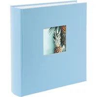 Goldbuch Jumbo-Fotoalbum Bella Vista Himmelblau 30x31 cm) 100 weiße Seiten