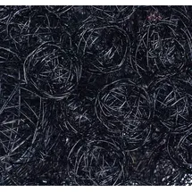 Draht-deko Drahtbälle, Drahtkugeln. Ca 30 mm. 10 Stück. Farbe:SCHWARZ